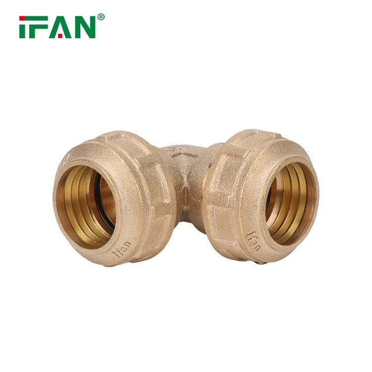 IFAN Brass PE Compression Fittings Elbow (2)